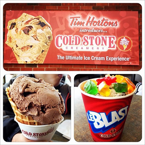 Cold Stone Creamery Eng Canada $0 TIM HORTONS 2011 Gift Card 