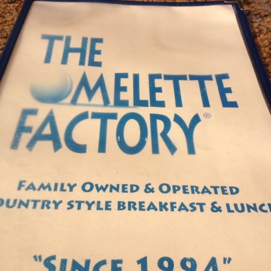 รูปภาพถ่ายที่ The Omelette Factory โดย Kaye เมื่อ 2/26/2012