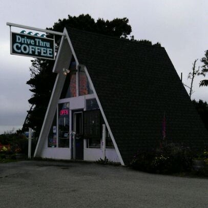 photo A Frame Fort Bragg Ca a frame espresso drive thru coffee