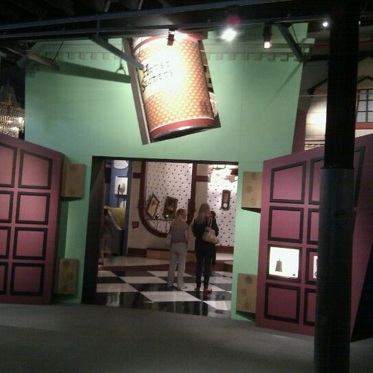 House Secrets exhibition downstairs lets you get up close to your furniture. Interesting for kids.