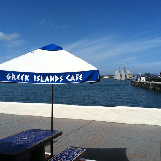 Photo taken at Greek Island Cafe by melissa m. on 9/16/2011