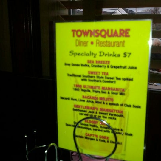 Photo taken at Townsquare Diner by Jason B. on 12/23/2011