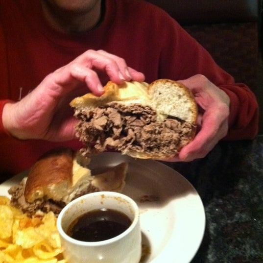 Photo taken at John &amp; Nicks Steak &amp; Prime Rib by Kristy O. on 1/24/2012