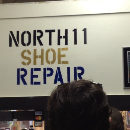 Photo taken at North 11 Shoe Repair by Mr. K. on 6/8/2012