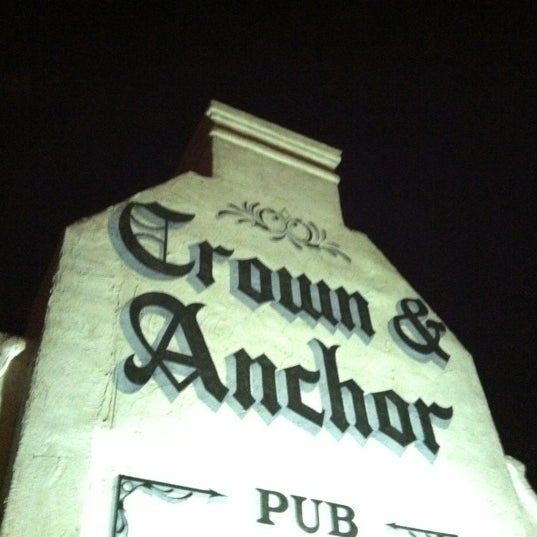 Photo taken at Crown &amp; Anchor Pub by Cameron C. on 7/16/2012