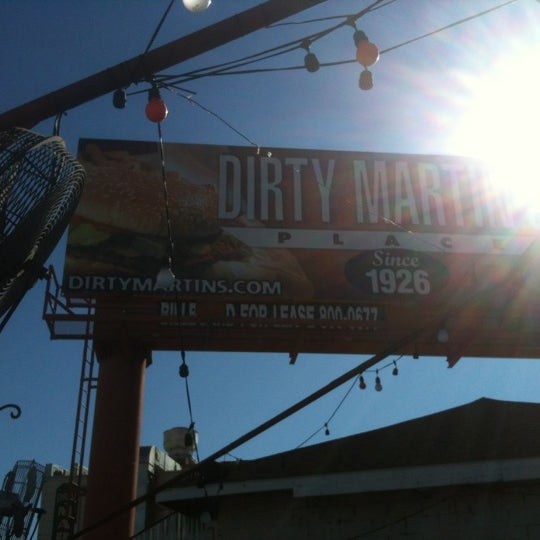 Photo taken at Dirty Martin&#39;s Place by Jeannette Y. on 12/22/2011