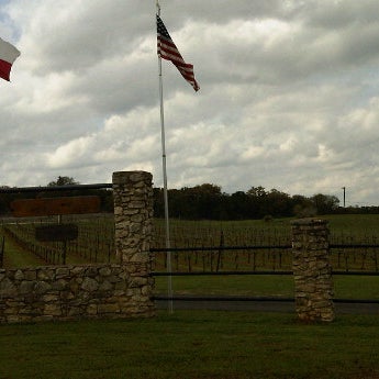 Photo taken at Flat Creek Estate Winery &amp; Vineyard by John B. on 3/17/2012