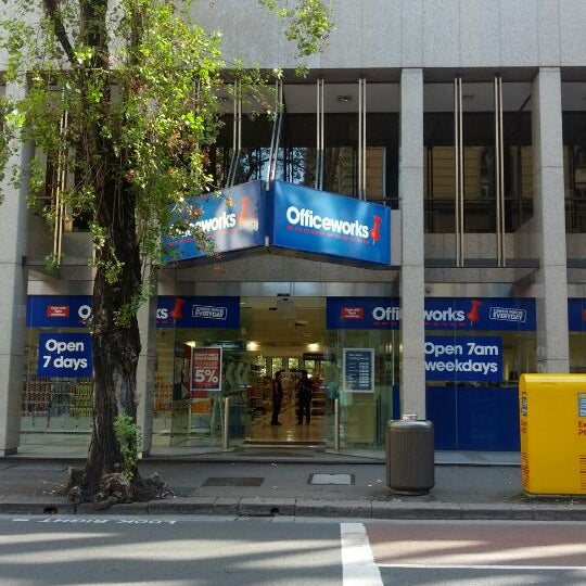 Novament Officeworks Opening Hours Sydney Cbd