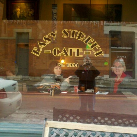 1/21/2012 tarihinde Mark B.ziyaretçi tarafından Easy Street Cafe'de çekilen fotoğraf