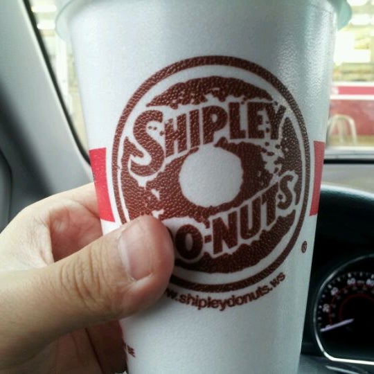 Photo taken at Shipley Do-Nuts by Alex D. on 12/26/2011