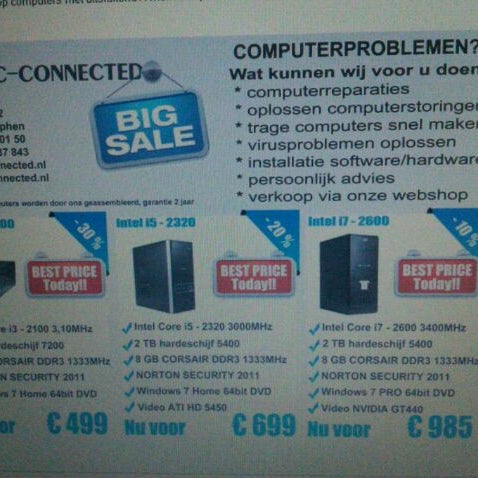 Pc Connected Nl Electronics Store