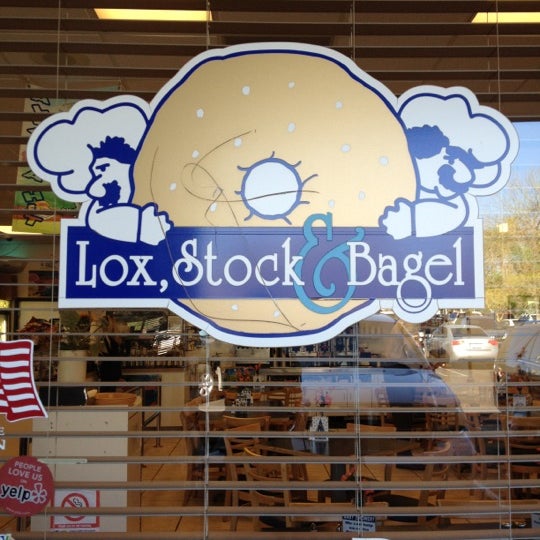 Photo taken at Lox Stock &amp; Bagel by Megan S. on 3/13/2012