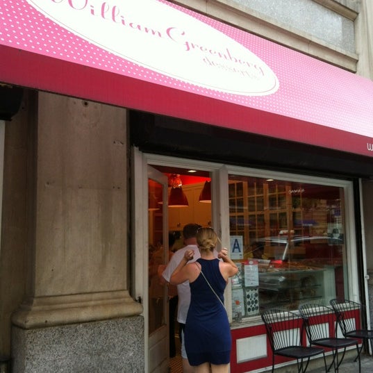 Photo taken at William Greenberg Desserts by lindsay b. on 7/14/2012