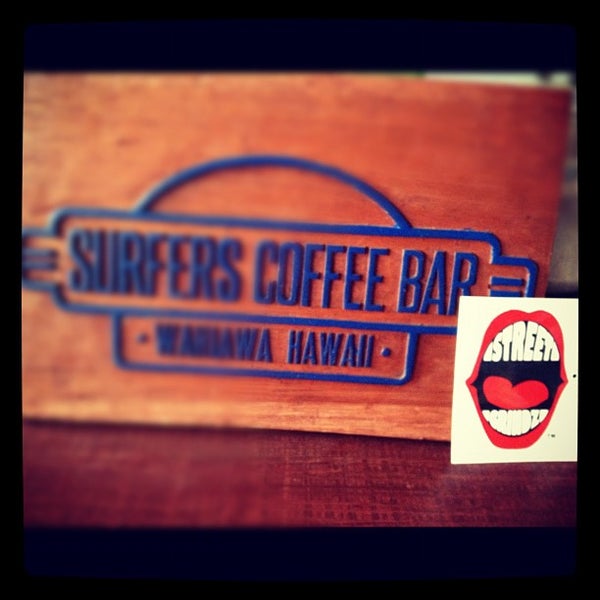 Photo taken at Surfers Coffee Bar by streetgrindz on 6/3/2012