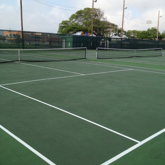 Ball High School Tennis Courts - 43rd St