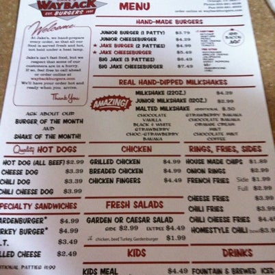 Photo taken at Wayback Burgers by Neil C. on 7/19/2012