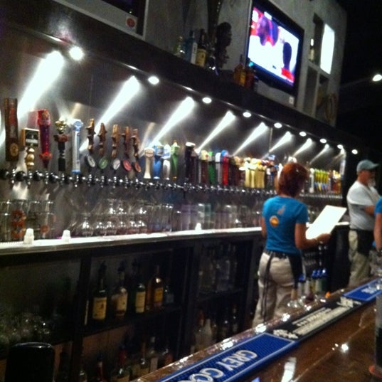 Sixty- six tap handles need I say more great food as well   all I can say is, this is a win win come check it out !