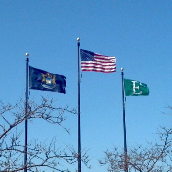 Photo taken at EMU Convocation Center by Kennedy P. on 3/10/2012