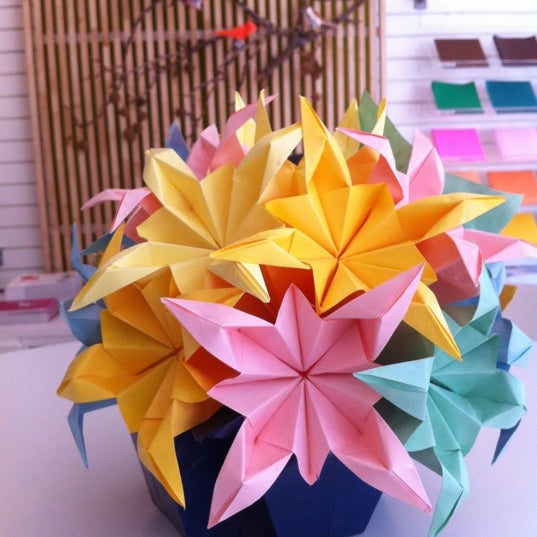 4/5/2012 tarihinde Kevin A.ziyaretçi tarafından Taro&#39;s Origami Studio'de çekilen fotoğraf