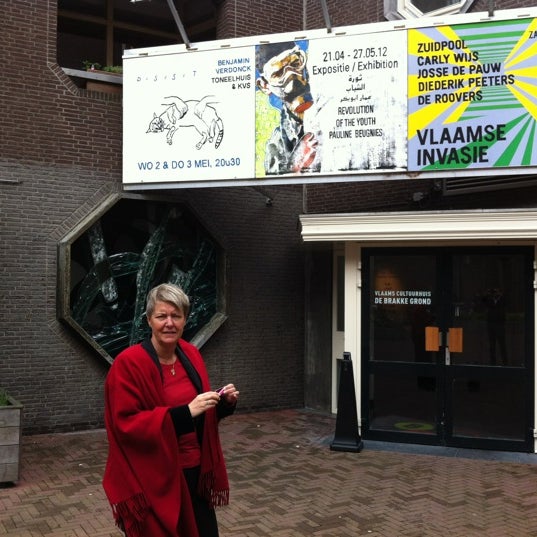 Photo taken at Vlaams Cultuurhuis de Brakke Grond by Troy H. on 4/26/2012