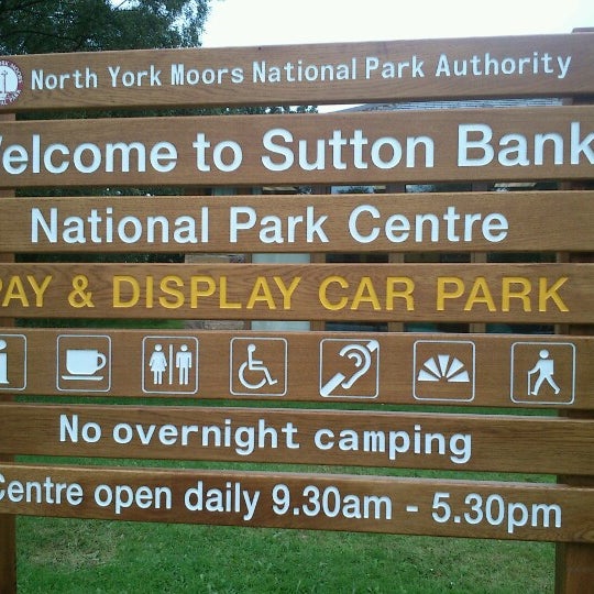 Photo taken at Sutton Bank National Park Centre by Salvador M. on 8/3/2012