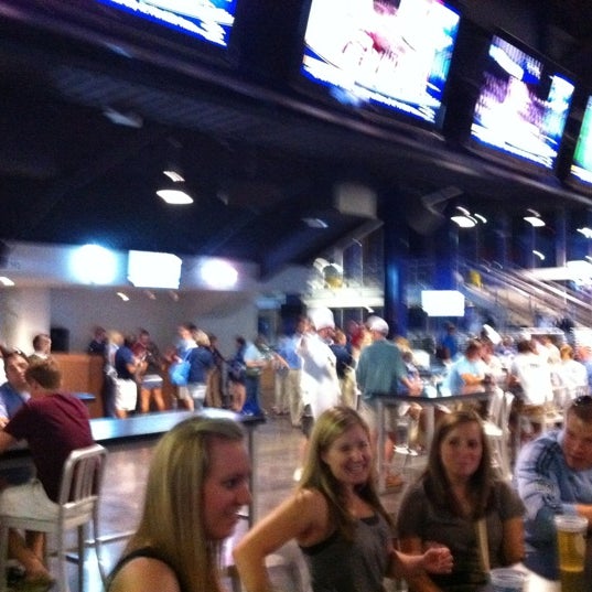 Photo taken at Boulevard Members Club at Children&#39;s Mercy Park by Jackie on 8/18/2011