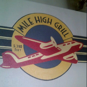 Photo taken at Mile High Grill and Inn by yael w. on 1/22/2012