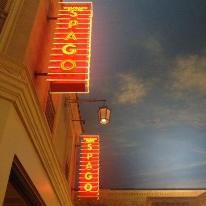 Photo taken at Spago Las Vegas by Tony M. on 8/3/2012