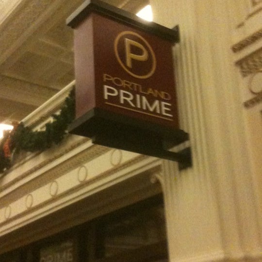 Photo taken at Portland Prime by G.E. M. on 2/27/2011
