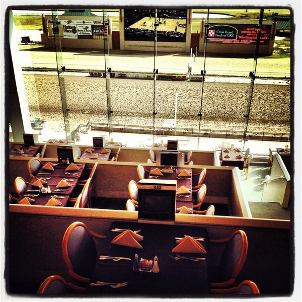 Fine dining and a gorgeous view of the race track! You can even book your reservations online at http://www.remingtonpark.com/Dining/Silks_Restaurant/ - Horse racing season starts 8/10/12