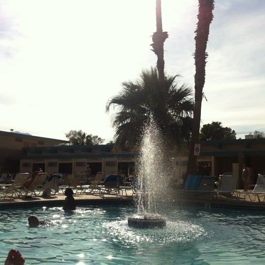 Photo taken at Desert Hot Springs Spa Hotel by Paul K. on 3/5/2012