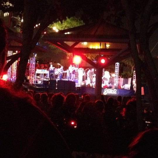 Photo taken at Grand Performances by Ana M. on 8/26/2012