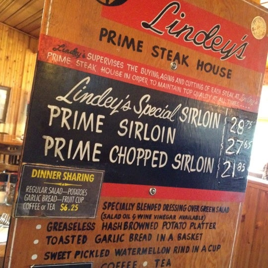 lindey's prime steak house