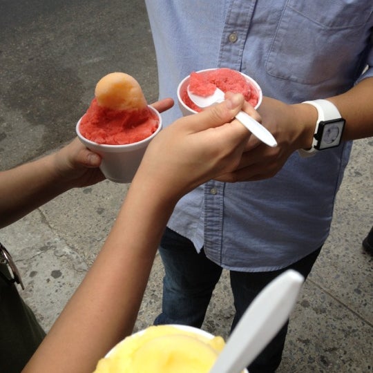 Photo taken at Ralph&#39;s Famous Italian Ices by John G. on 6/9/2012