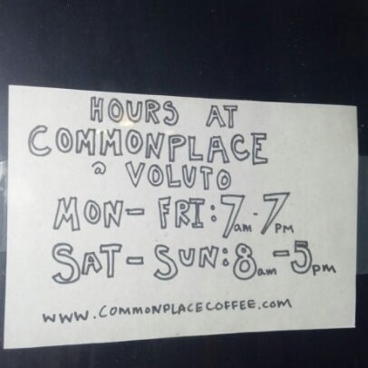 Photo taken at Commonplace @ Voluto by eye on 7/14/2012
