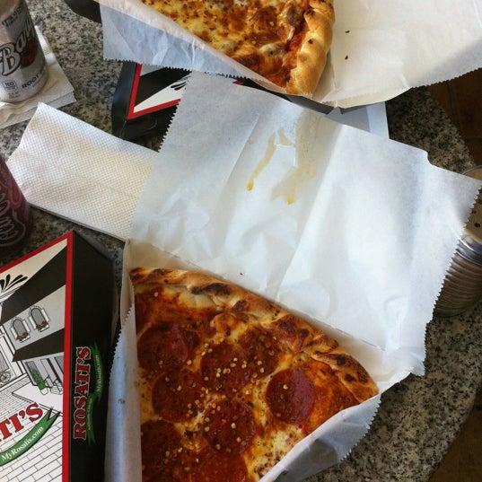 Photo taken at Rosati&#39;s Pizza by Chris E. on 6/12/2012