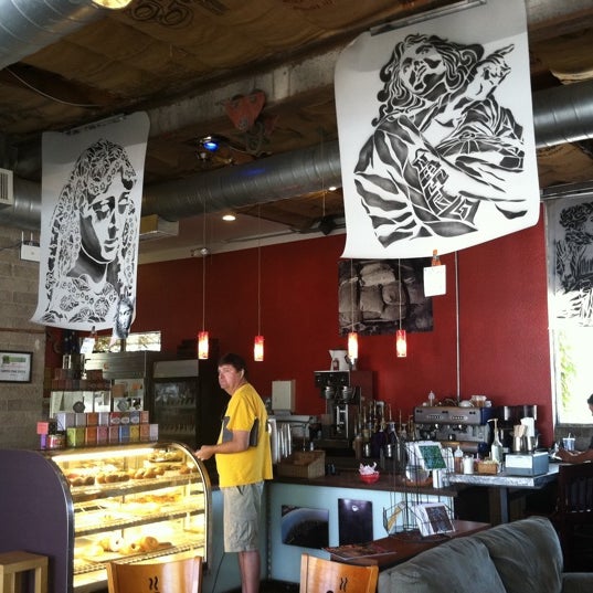 Photo taken at Copper Star Coffee by Ed H. on 9/19/2011