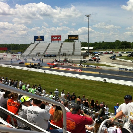 Foto diambil di Lucas Oil Raceway at Indianapolis oleh Kary K. pada 6/3/2012