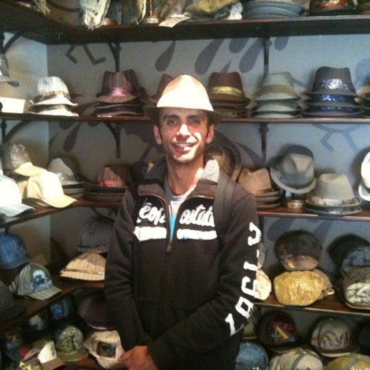 Photo taken at Goorin Bros. Hat Shop - Yaletown by Anthony S. on 6/11/2011