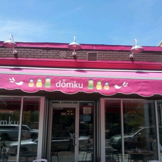 Photo taken at Domku Bar &amp; Cafe by Daniel A. on 6/16/2012