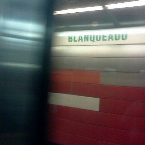 Photo taken at Metro Blanqueado by david v. on 1/21/2012