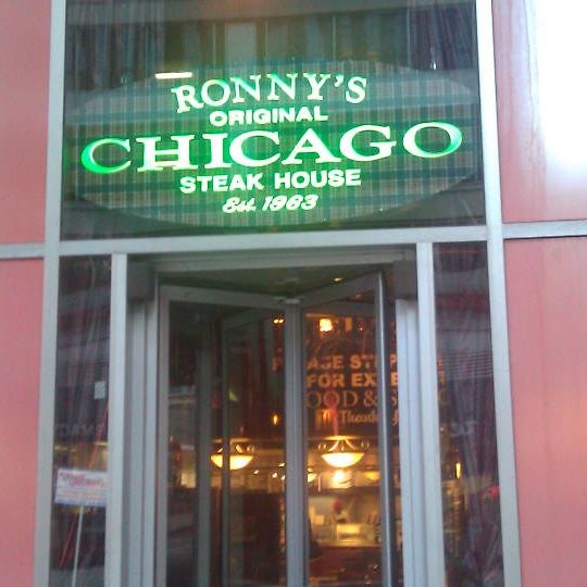 Ronny's Original Chicago Steak House (Now Closed) Steakhouse in The Loop