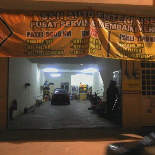 S&N Auto Enterprise,Pusat Servis & Membaiki Kenderaan Automotive