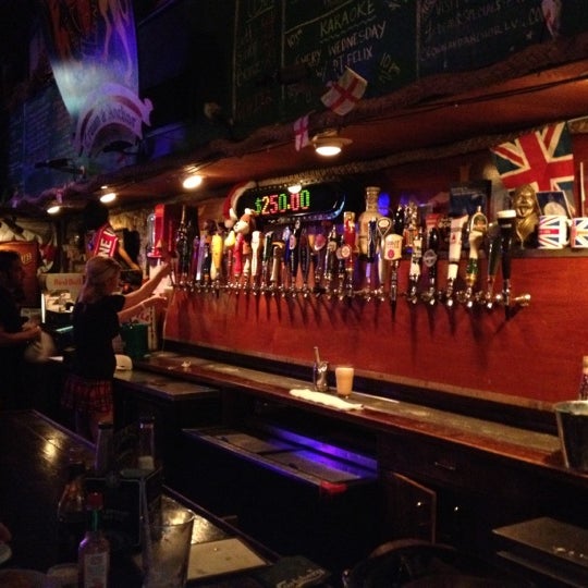 Photo taken at Crown &amp; Anchor Pub by Vegas U. on 9/1/2012