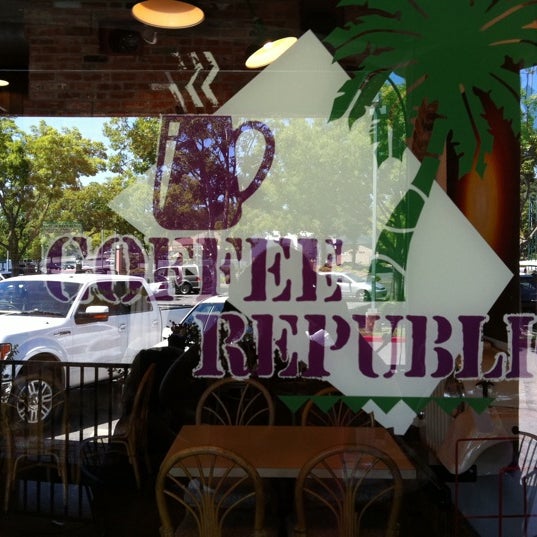 Photo taken at Coffee Republic Café by Teri S. on 7/17/2011