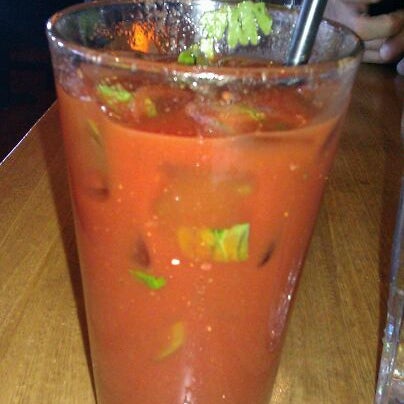 Try the Thai Bloody Mary. Spicy and delicious. Great flavor!