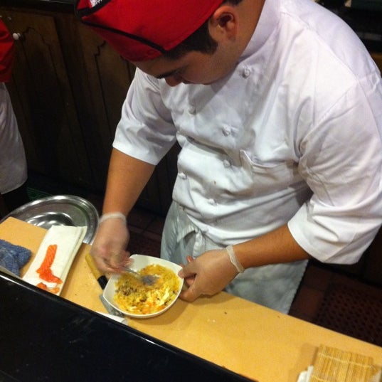 Photo taken at Fujiyama Steak House of Japan by Jason C. on 9/18/2011