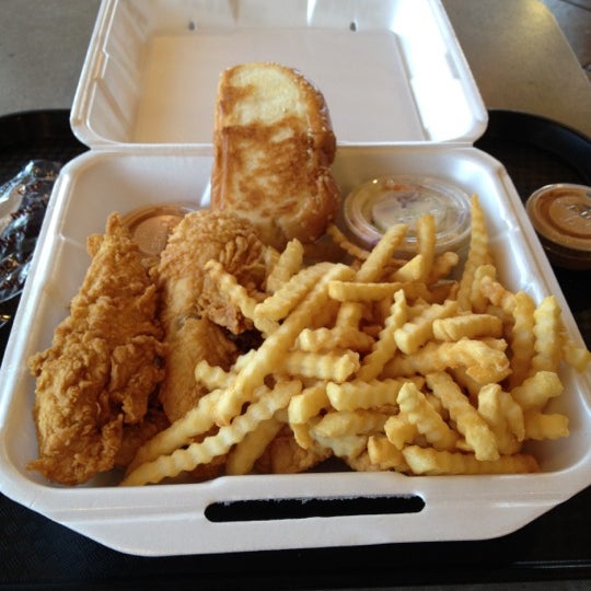 Photo taken at Raising Cane&#39;s Chicken Fingers by Michael M. on 3/2/2012