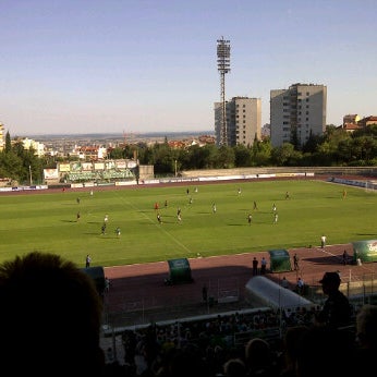Das Foto wurde bei Стадион Берое (Beroe Stadium) von Krasimira K. am 8/13/2011 aufgenommen