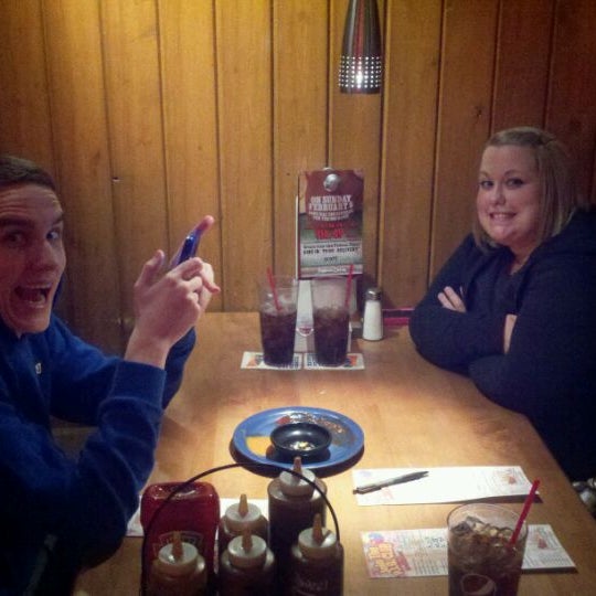 Photo taken at Famous Dave&#39;s by Jason R. on 1/31/2012